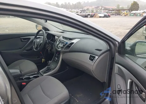 2014 Hyundai Elantra Se из США, поврежденный, VIN 5NPDH4AE5EH474595